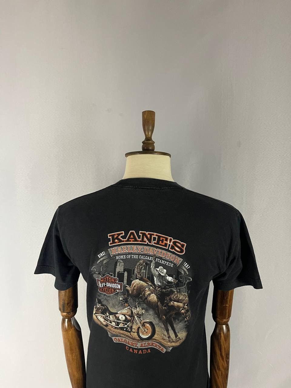 Harley Davidson Harley Davidson Vintage Tee T Shirt 2005 Black Size US M / EU 48-50 / 2 - 10 Thumbnail