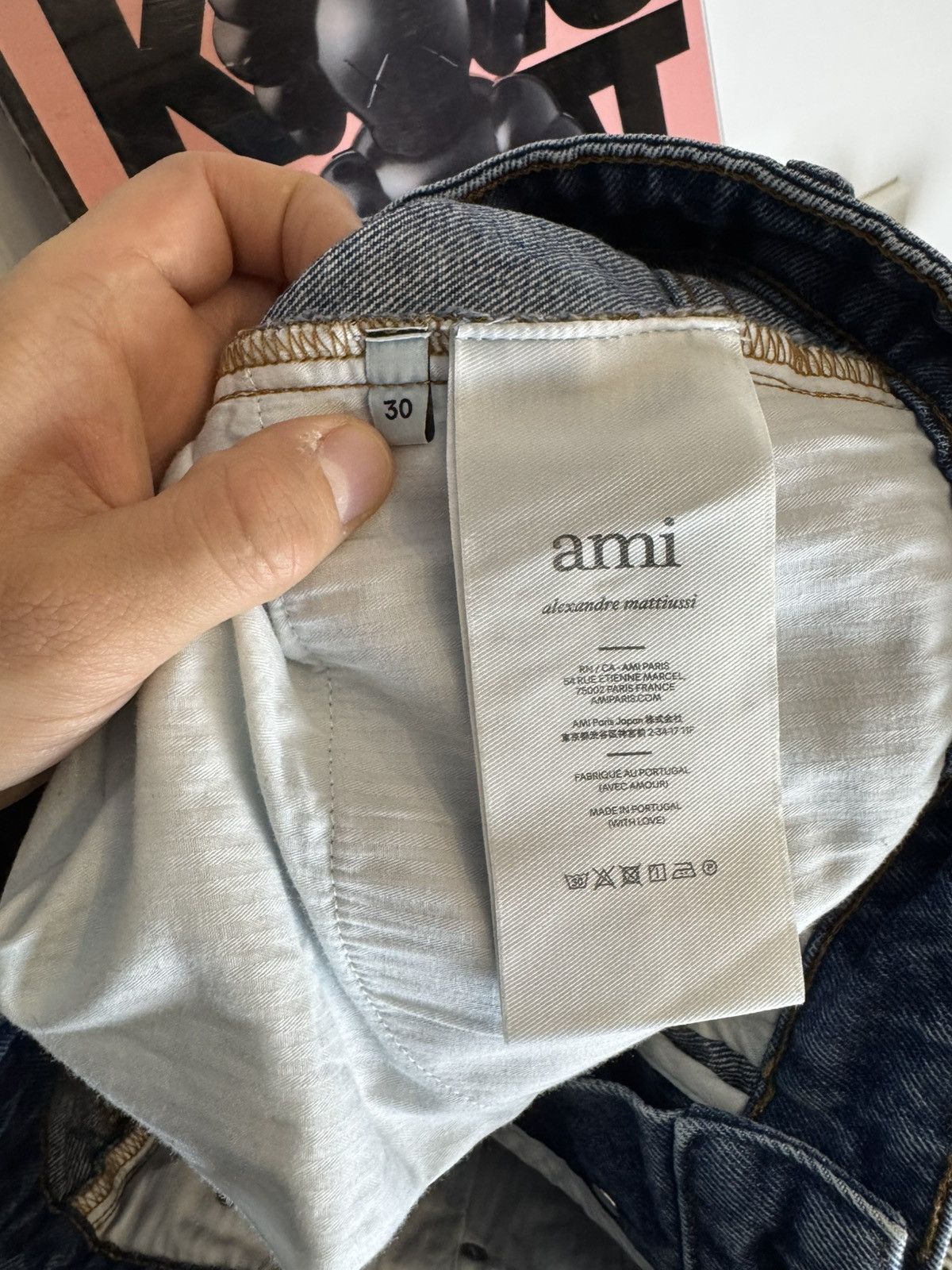AMI AMI PARIS alexandre mattiussi designer Denim pants hype Size US 30 / EU 46 - 5 Thumbnail