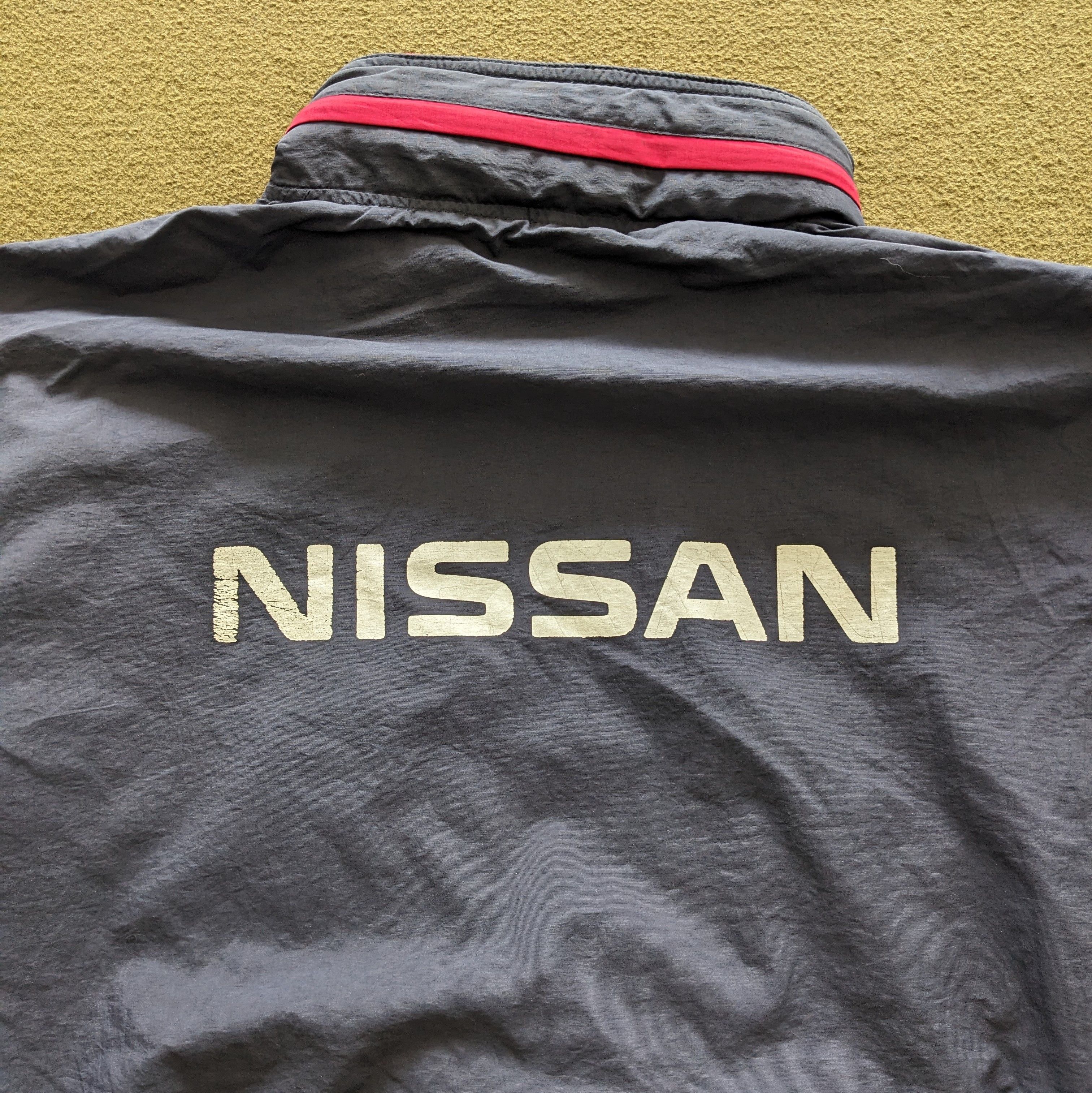 Japanese Brand Vintage NISSAN Motorsports Racing Jacket Size US XL / EU 56 / 4 - 4 Thumbnail