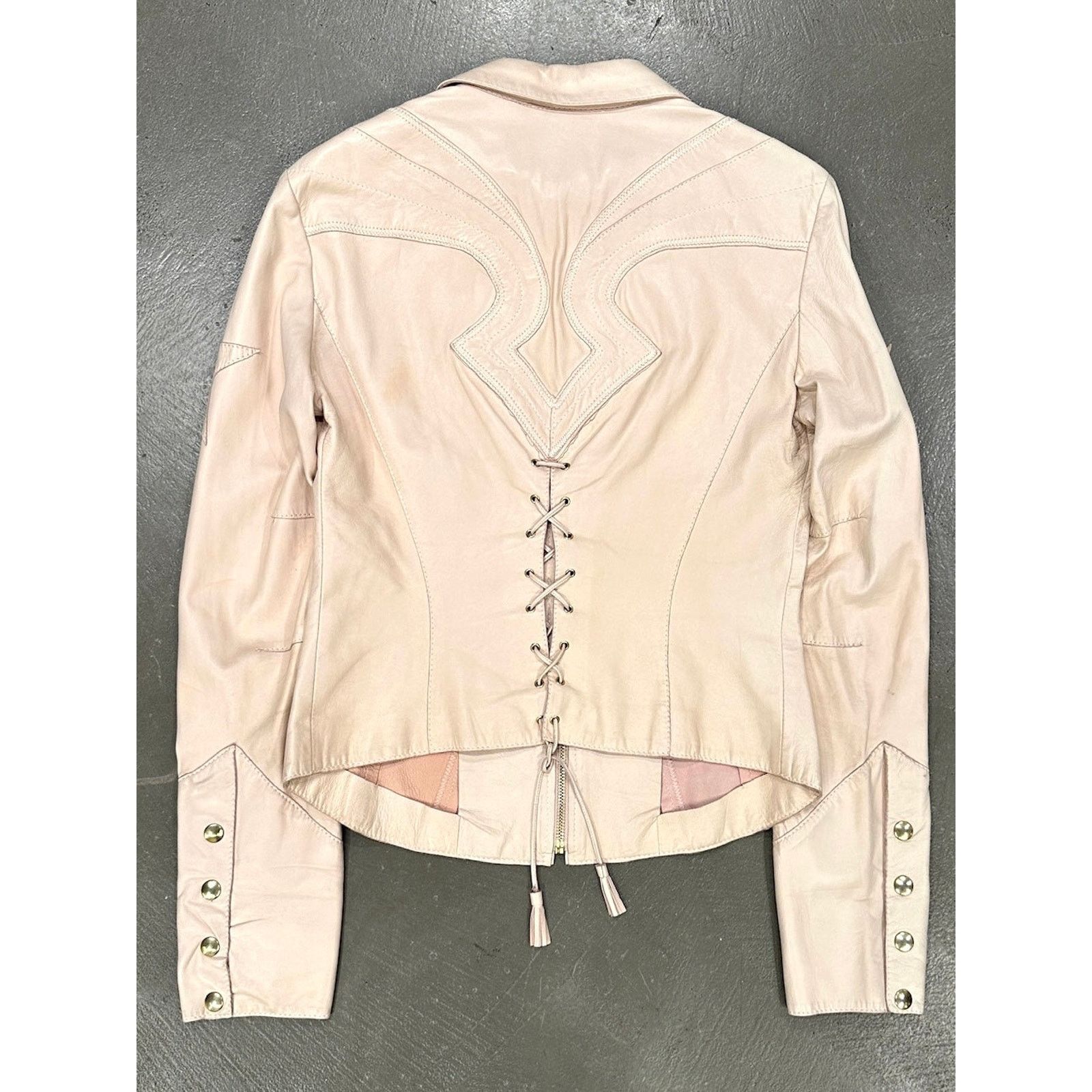 Roberto Cavalli S/S2005 Roberto Cavalli runway western leather jacket Size US S / EU 44-46 / 1 - 4 Thumbnail
