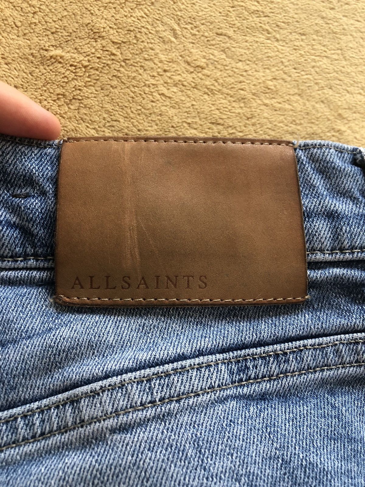 Allsaints ALL SAINTS CIGARETTE FIT VINTAGE QUALITY DENIM JEANS PANTS Size US 30 / EU 46 - 3 Thumbnail