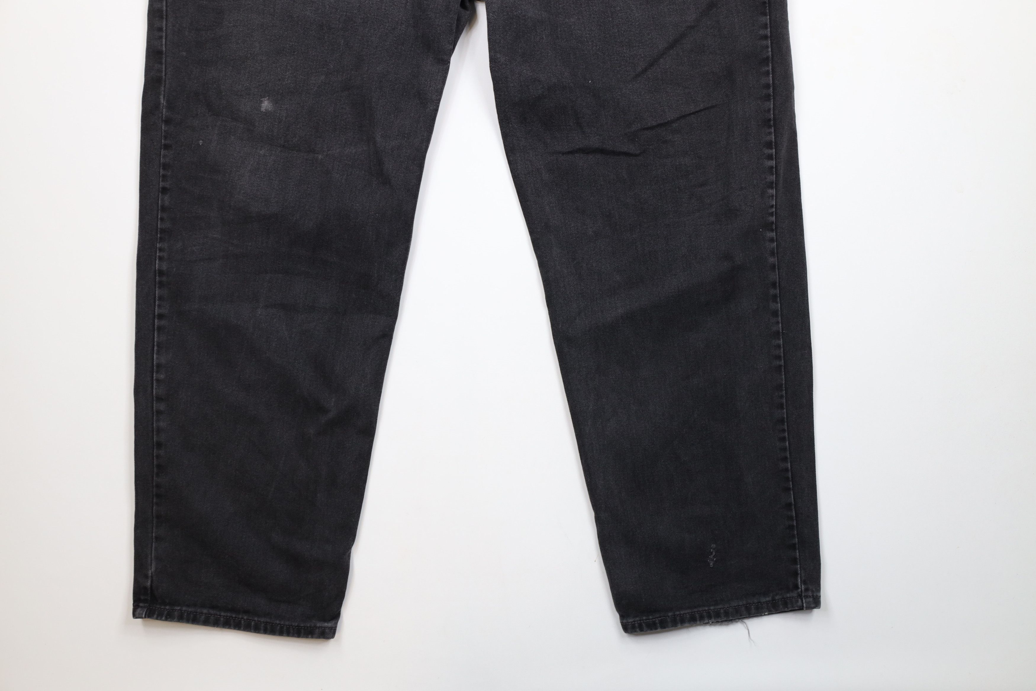 Levi's × Vintage Vintage Y2K 2000 Levis 550 Relaxed Fit Denim Jeans Black USA Size US 44 / EU 60 - 4 Thumbnail