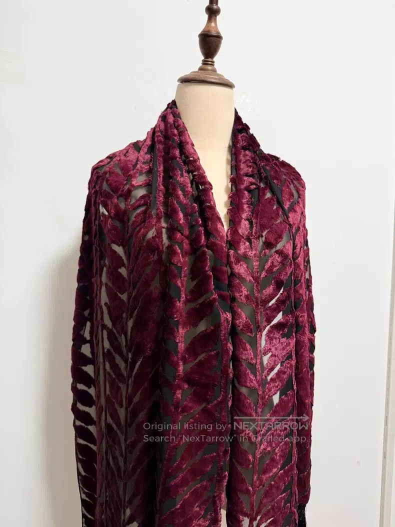 Yohji Yamamoto Yohji Yamamoto Scarf Size ONE SIZE - 4 Thumbnail