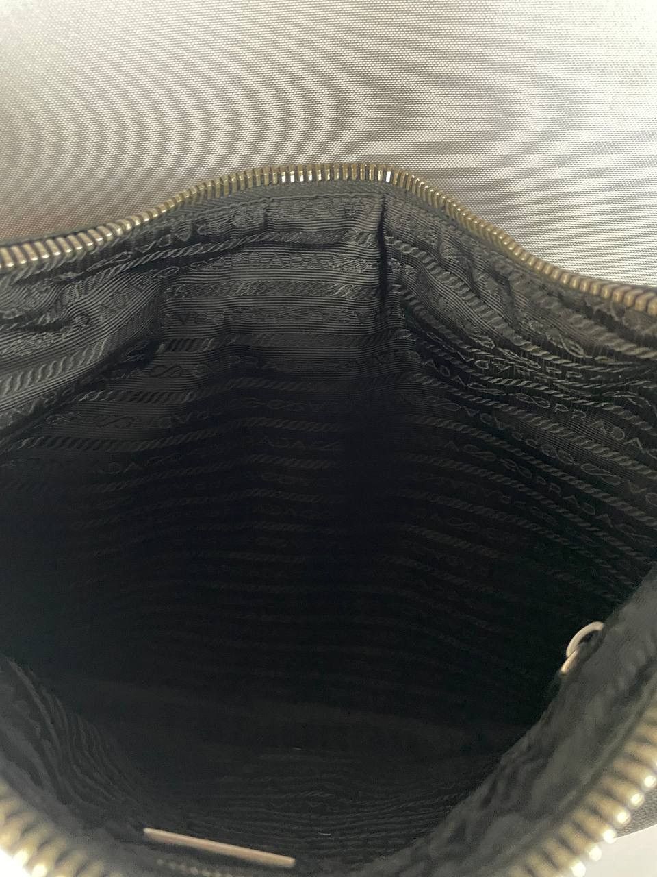 Prada Prada Leather Black Bag Size ONE SIZE - 19 Thumbnail