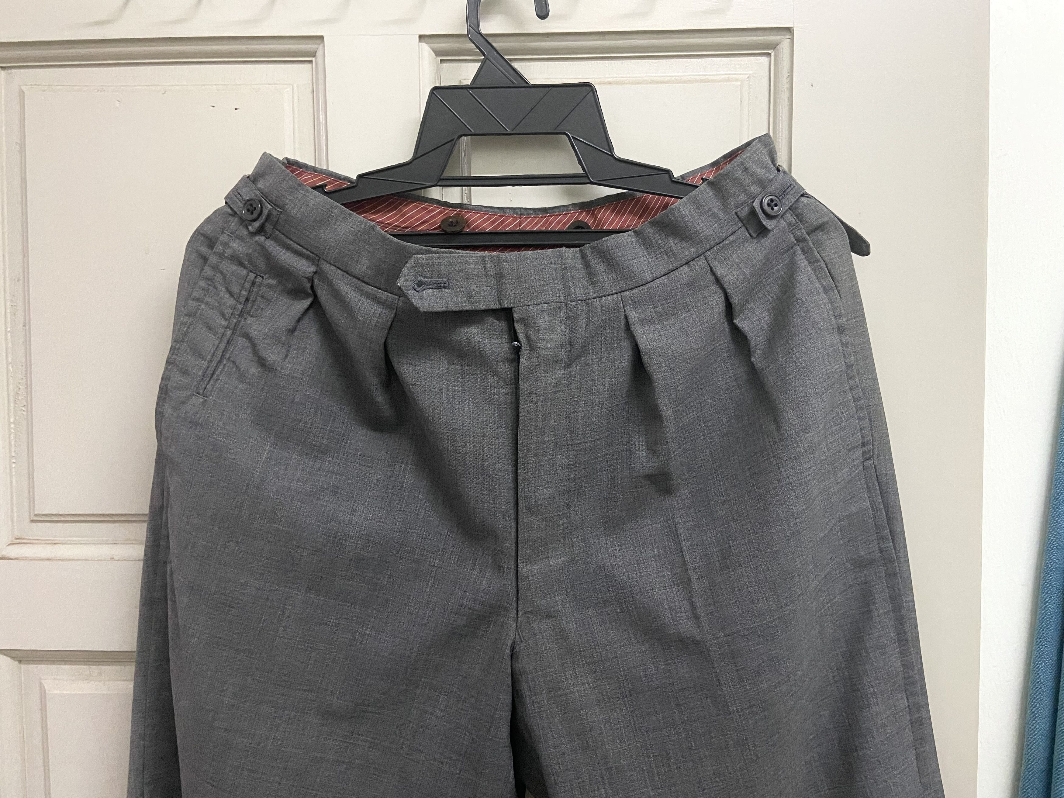 Burberry Vintage Burberrys Buckle Strap Pants Size US 30 / EU 46 - 2 Thumbnail