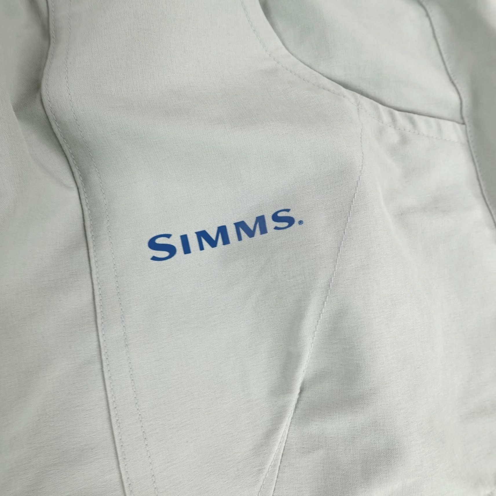 Vintage Simms Pants Mens XL Gray Windbreaker Bootcut Performance Casual Nylon Spandex Breathable Pockets 32in Inseam Mens Size US 36 / EU 52 - 4 Thumbnail
