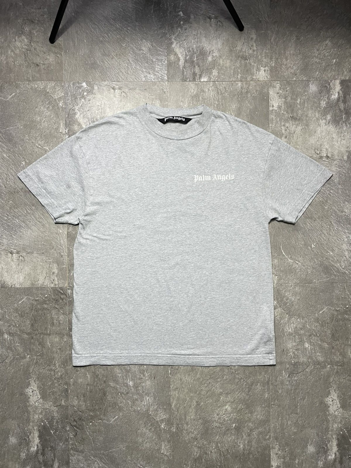 Palm Angels Palm Angels Small Classic Logo Grey Tee T Shirt XL Size US XL / EU 56 / 4 - 1 Thumbnail