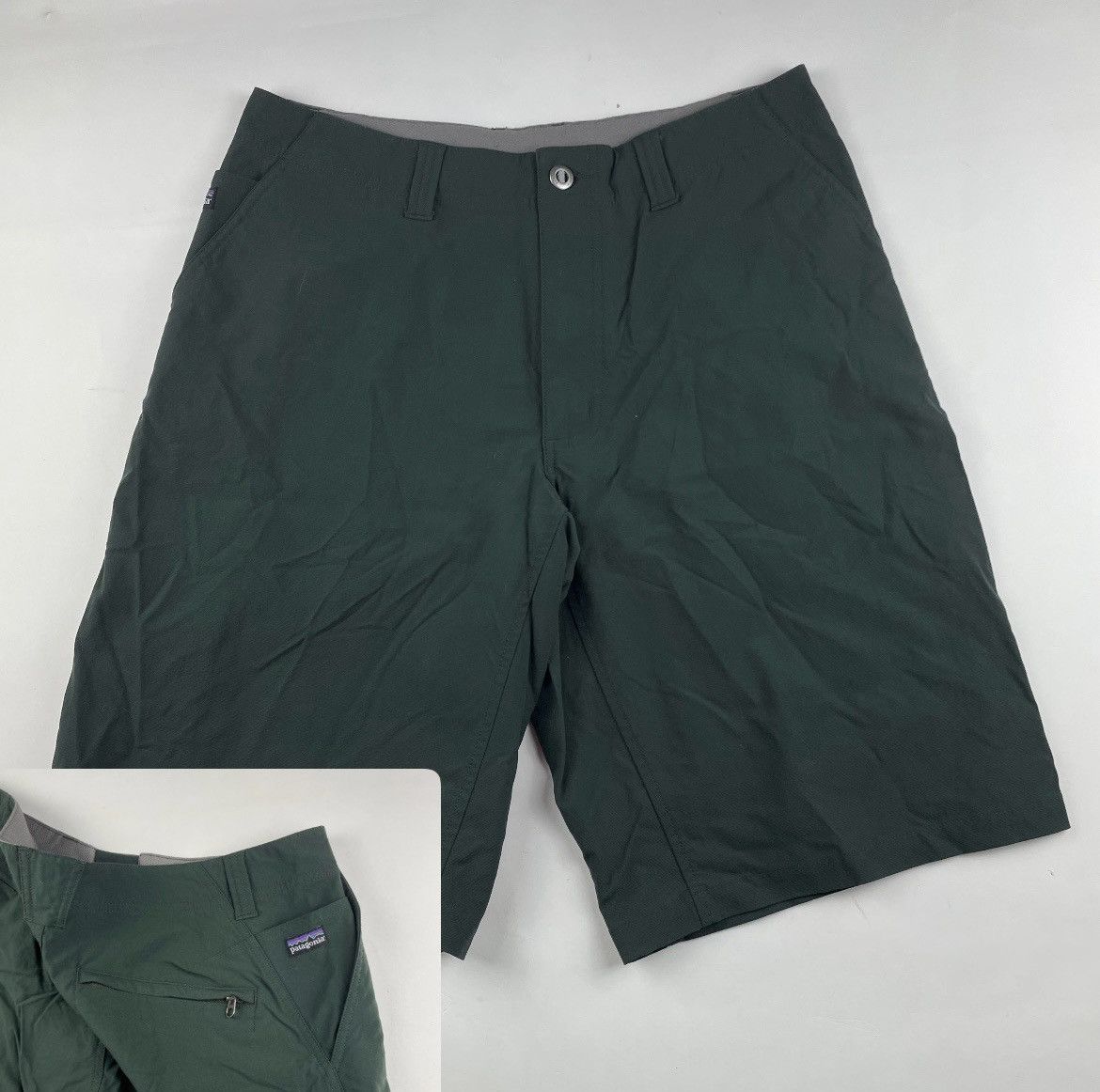 Patagonia Patagonia Shorts Cargo Outdoor Hiking Green 11” Inseam Y2K Size US 32 / EU 48 - 1 Thumbnail