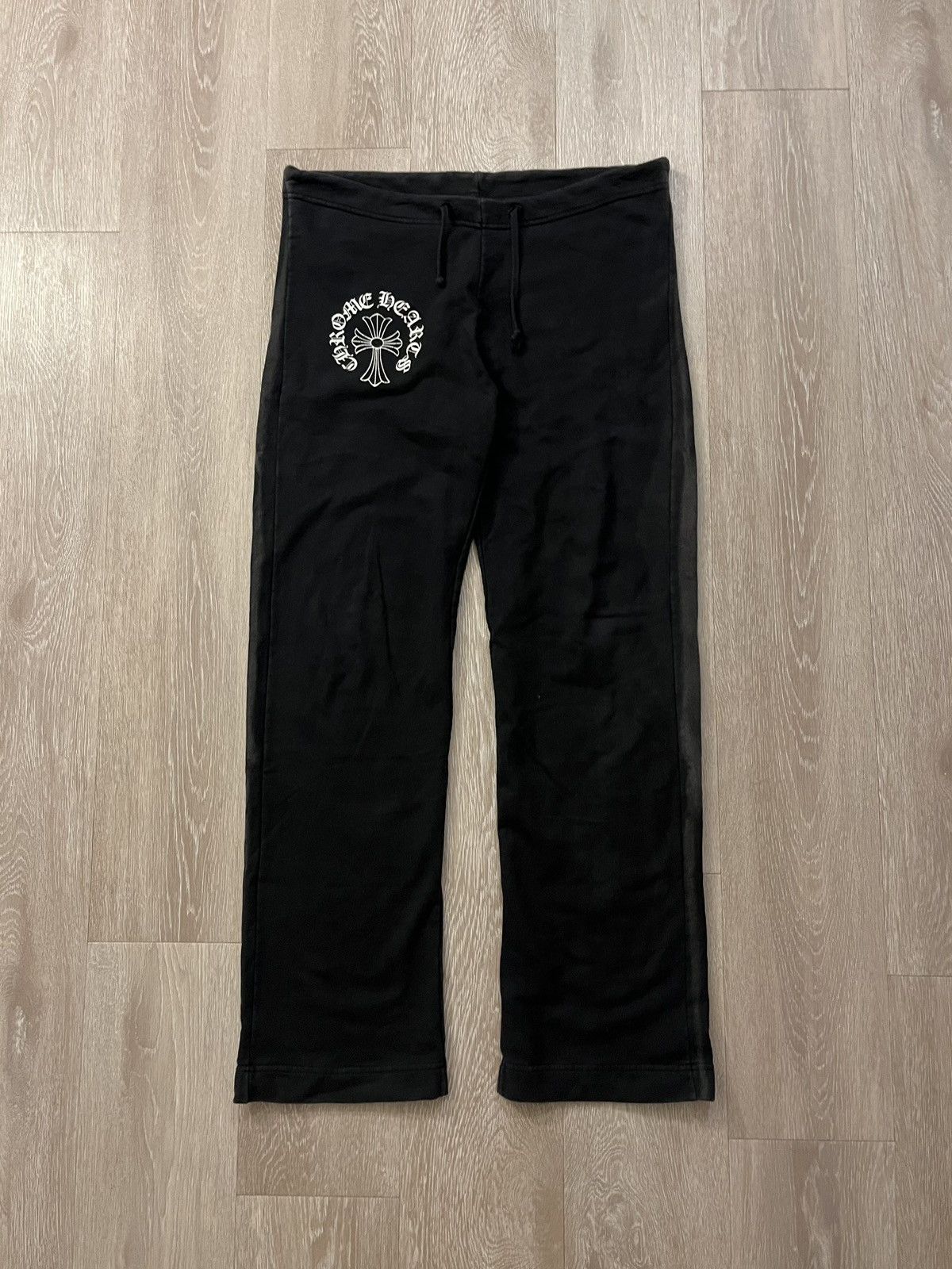 Chrome Hearts 90s Chrome Hearts T Bar Logo Sweatpants Size US 32 / EU 48 - 2 Thumbnail