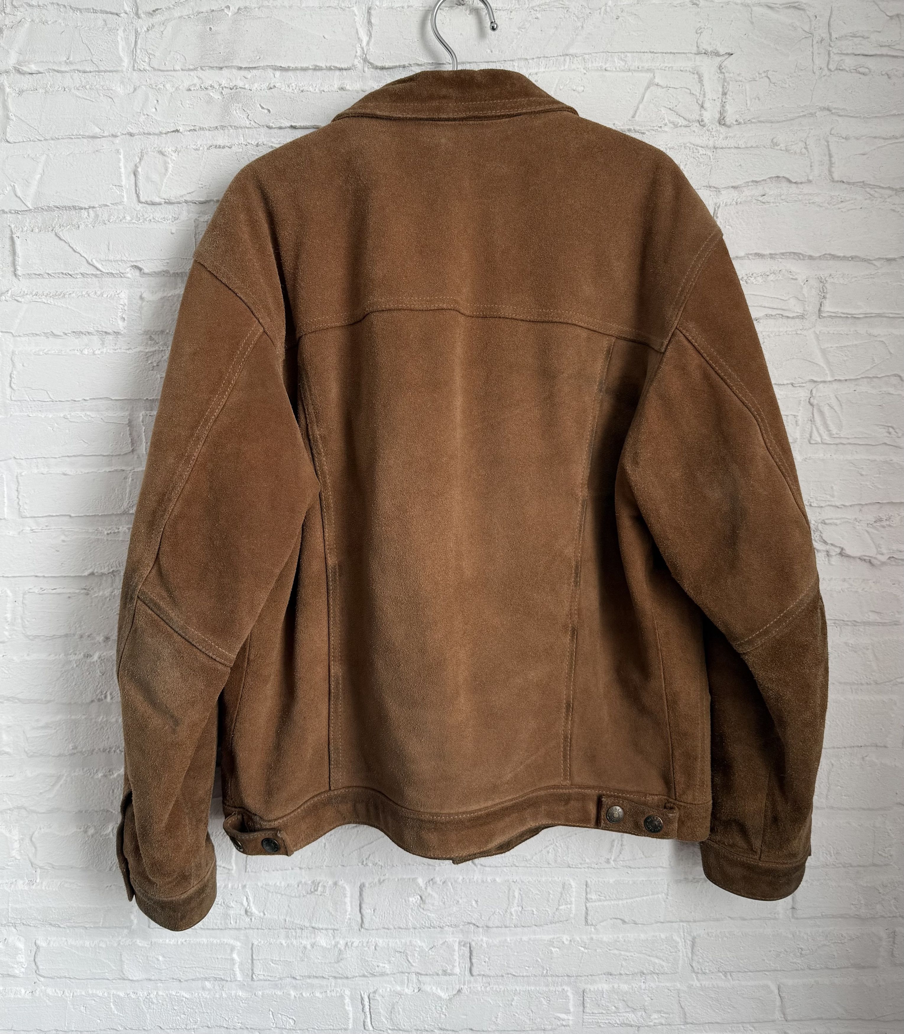 Diesel Vintage 2000s DIESEL work suede leather jacket Size US M / EU 48-50 / 2 - 9 Thumbnail