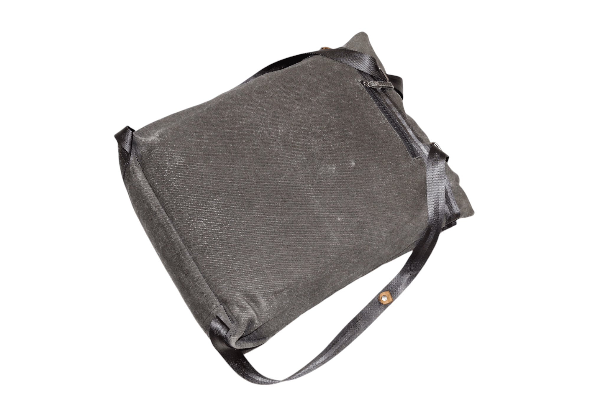QWSTION Qwstion Canvas Day Tote-Organic Washed Grey. Laptop bag Size ONE SIZE - 19 Thumbnail