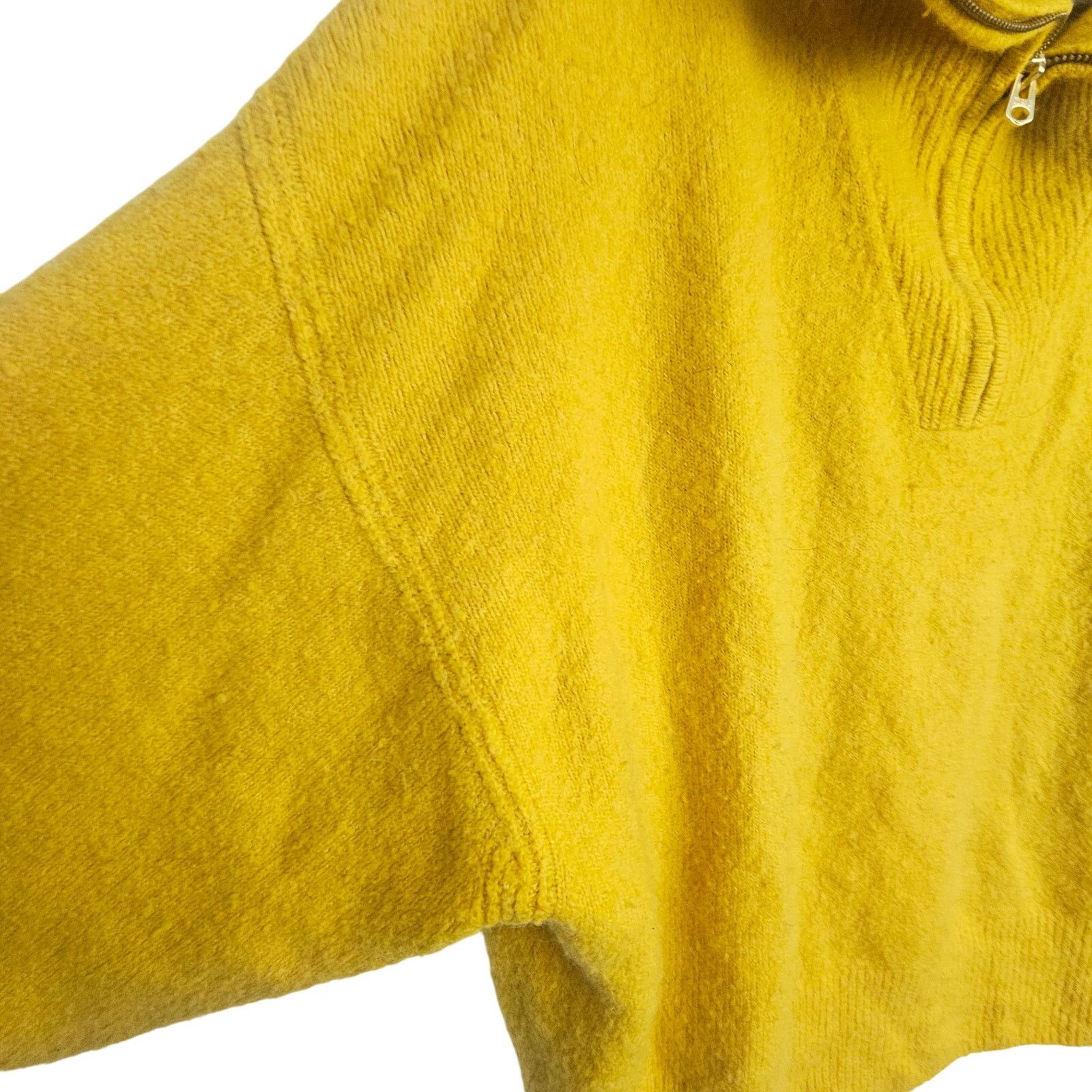 J.Crew J. Crew Womens Wool Alpaca Sweater Plus Size 2X Yellow Size XXL / US 16-18 / IT 52-54 - 5 Thumbnail
