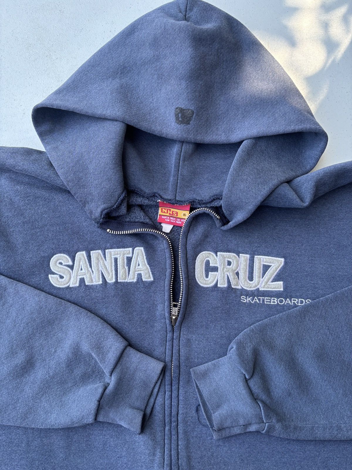 Santa Cruz Skateboards 90s santa cruz zip up hoodie Size US XL / EU 56 / 4 - 2 Thumbnail