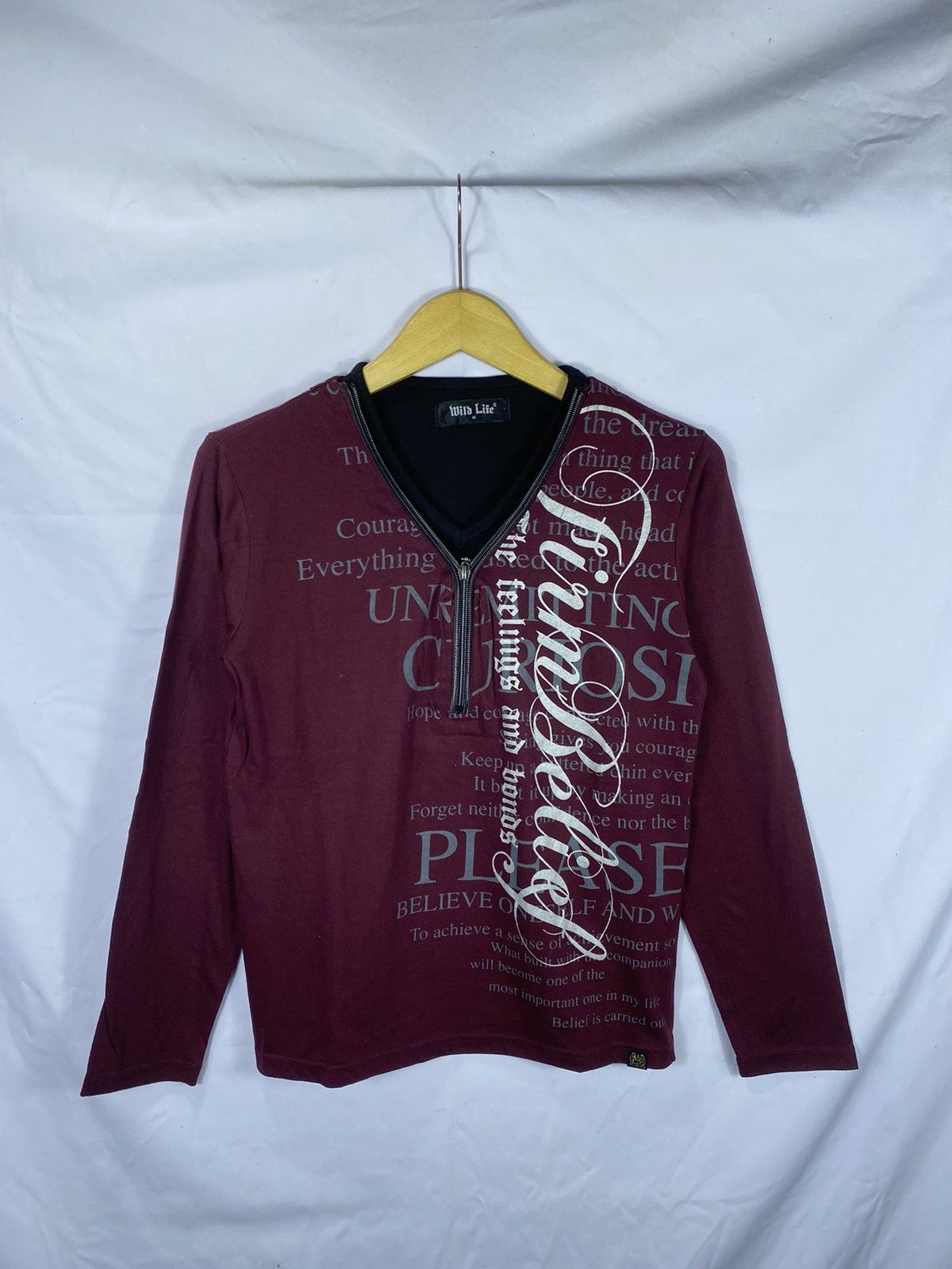 Hysteric Glamour mild life poem gothic style zip long slevee Size US M / EU 48-50 / 2 - 1 Thumbnail