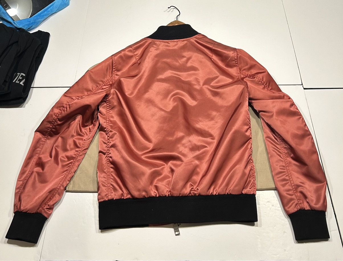 Burberry × Vintage burberry red vintage bomber jacket Size US S / EU 44-46 / 1 - 7 Thumbnail