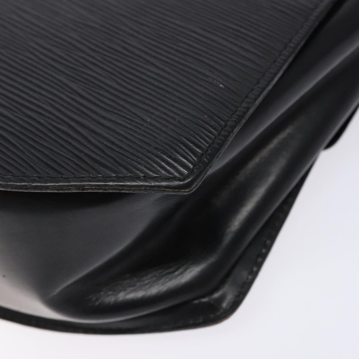 Louis Vuitton LOUIS VUITTON Epi Tilsitt Shoulder Bag Black M52482 Size ONE SIZE - 12 Thumbnail