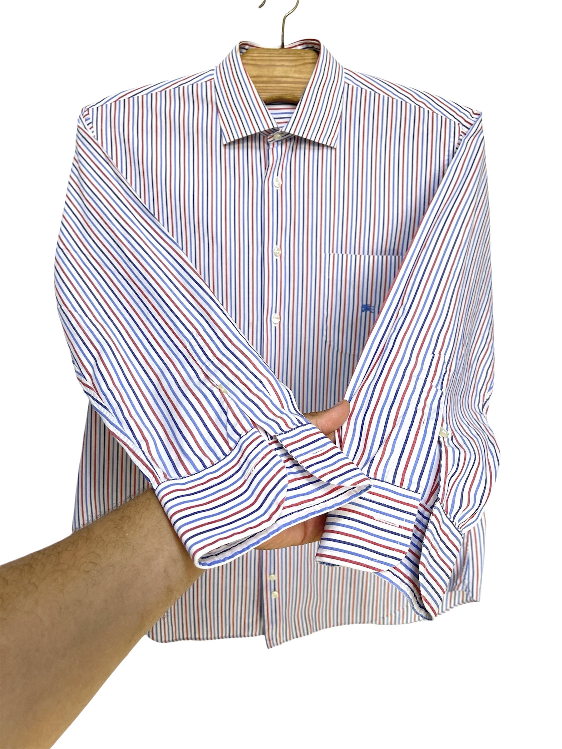 Burberry 🔥 🇫🇷 Striped shirt Burberry london size L 42 Size US L / EU 52-54 / 3 - 2 Thumbnail
