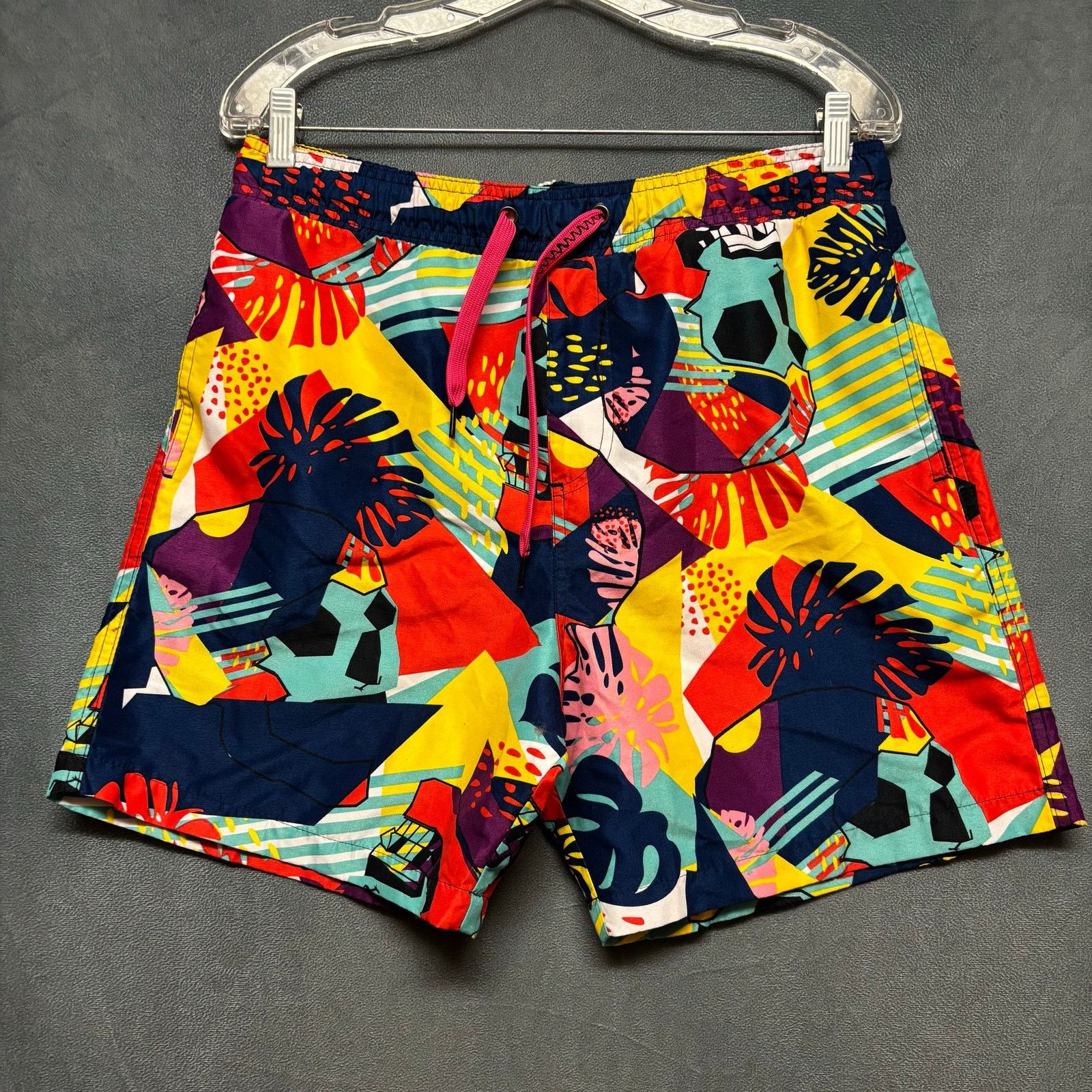 Other Surf Society Tropical Print Swim Trunks Men’s Large Beach Size US 32 / EU 48 - 1 Thumbnail