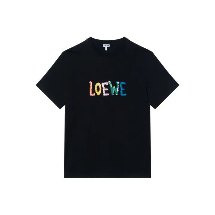 Loewe Embroidered Logo Relaxed Fit T-Shirt