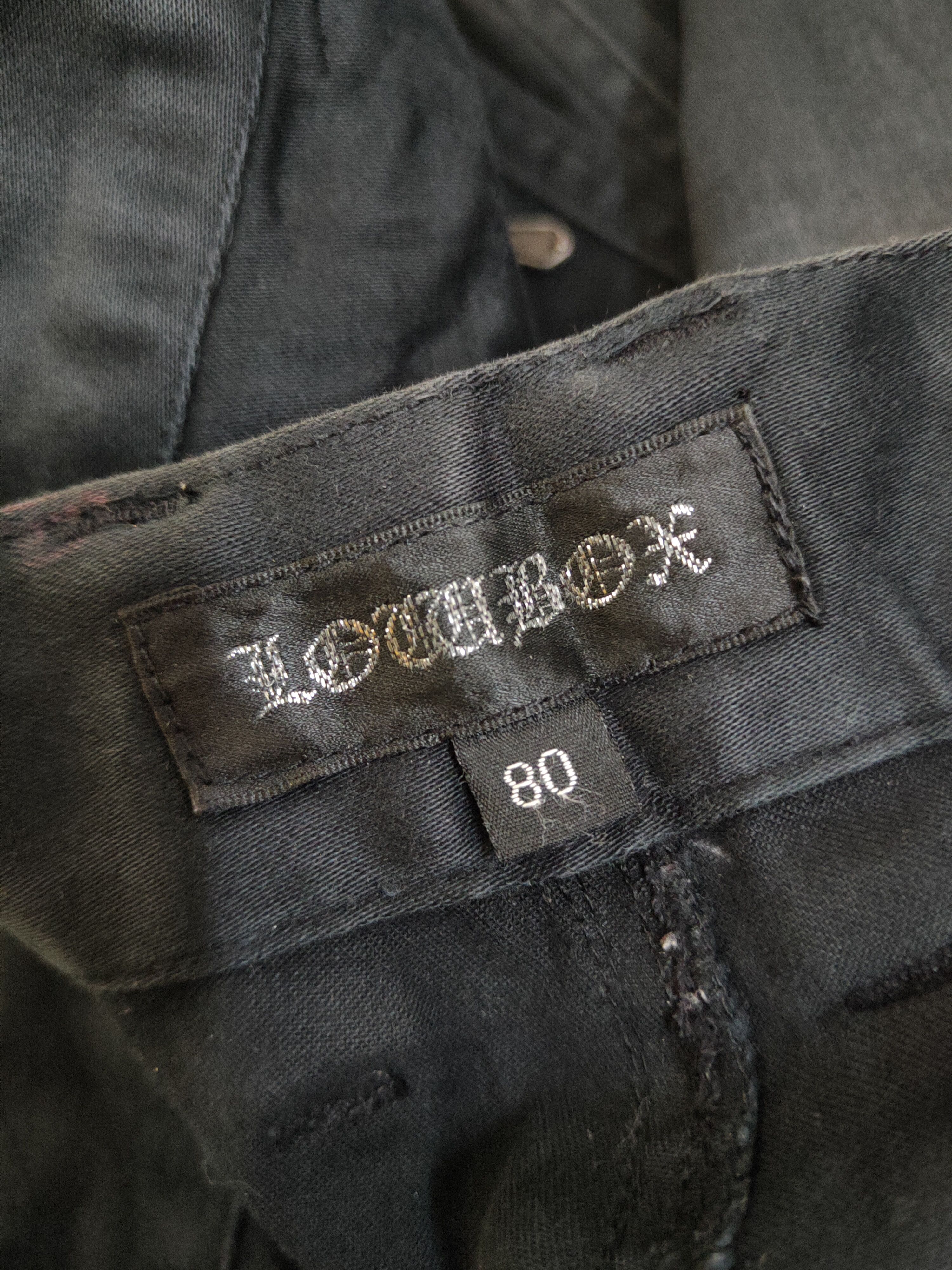 LOWBOX Lowbox Black faded Multipocket Tactical Cargo Pants #W1311 Size US 32 / EU 48 - 14 Thumbnail