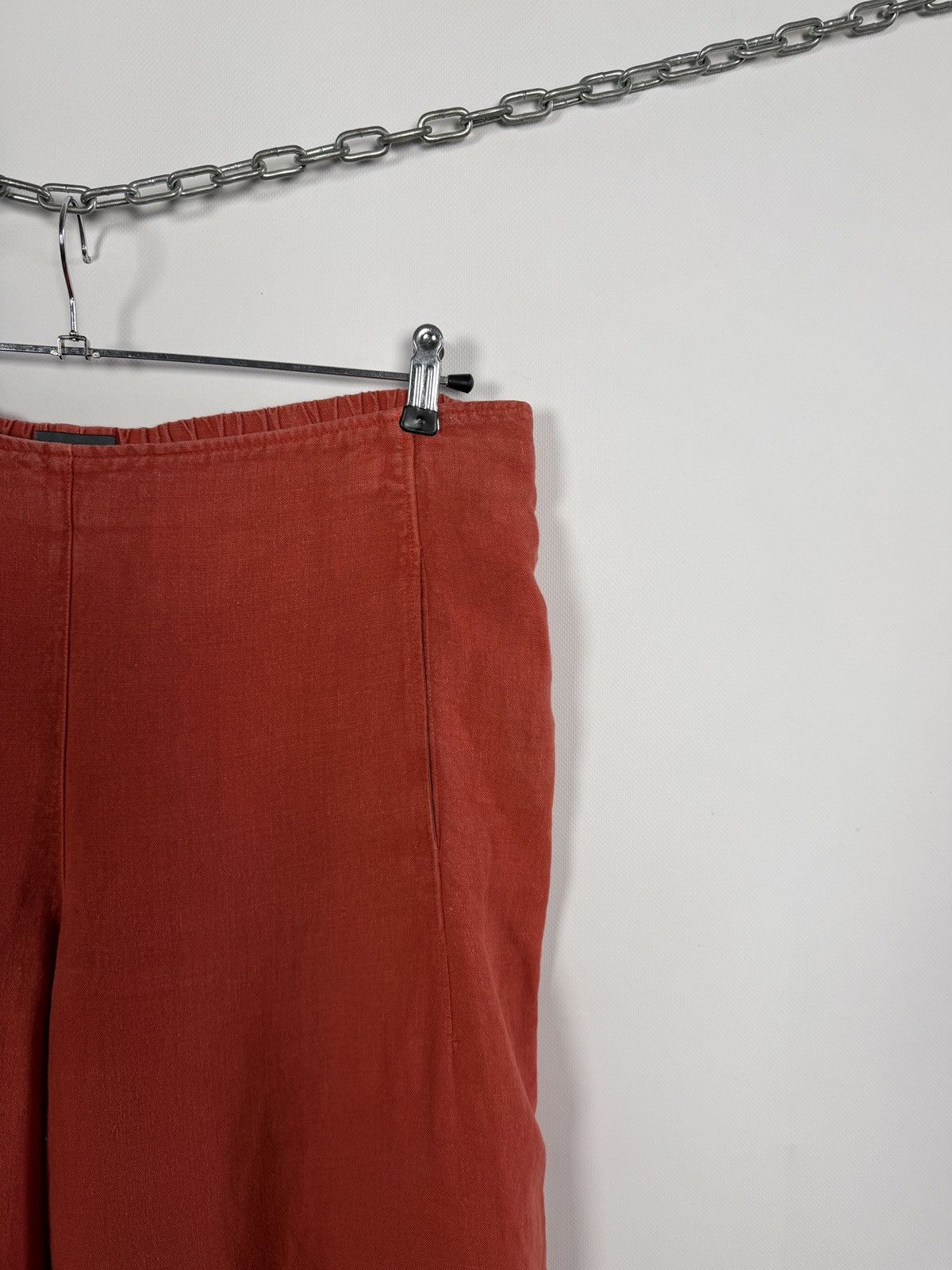 Vintage Men’s OSKA Vintage Linen Baggy Pants Designer Germany Size 5 Size US 34 / EU 50 - 2 Thumbnail