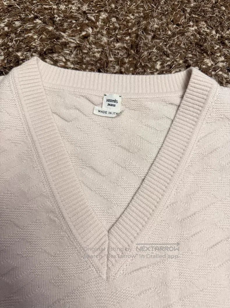 Hermes Hermes Short Sleeve Sweater Top Size XS / US 0-2 / IT 36-38 - 4 Thumbnail