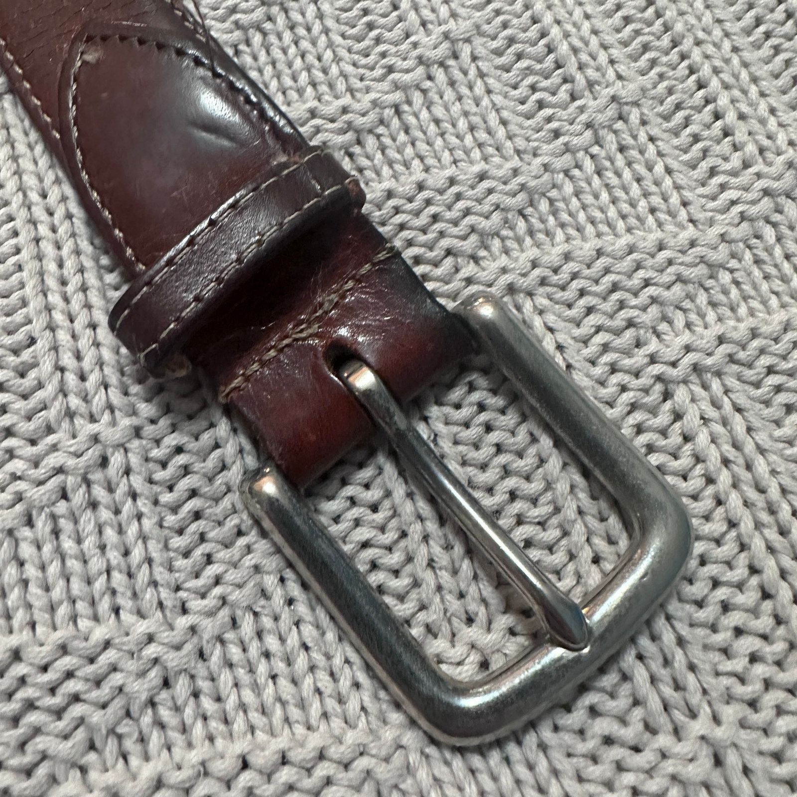 Banana Republic Vintage Banana Republic brown leather belt Size ONE SIZE - 2 Thumbnail