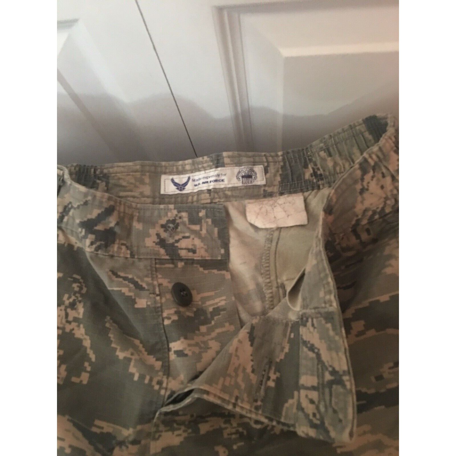 Other US Air Force 32R X 28 men utility trouser pant green camoufl Size US 32 / EU 48 - 2 Thumbnail