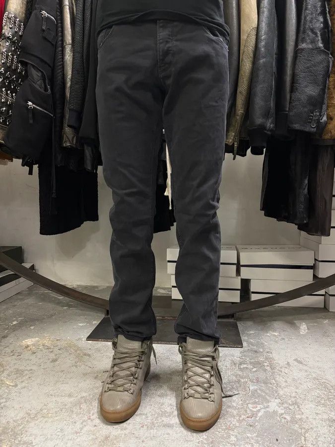 Prada × Vintage 2000s Prada Black Straight Pants Size US 30 / EU 46 - 2 Thumbnail