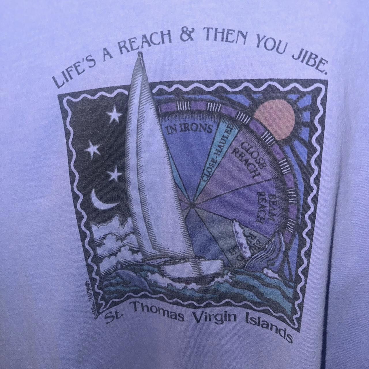 Anvil Vintage St Thomas Virgin Islands Size US XL / EU 56 / 4 - 2 Thumbnail