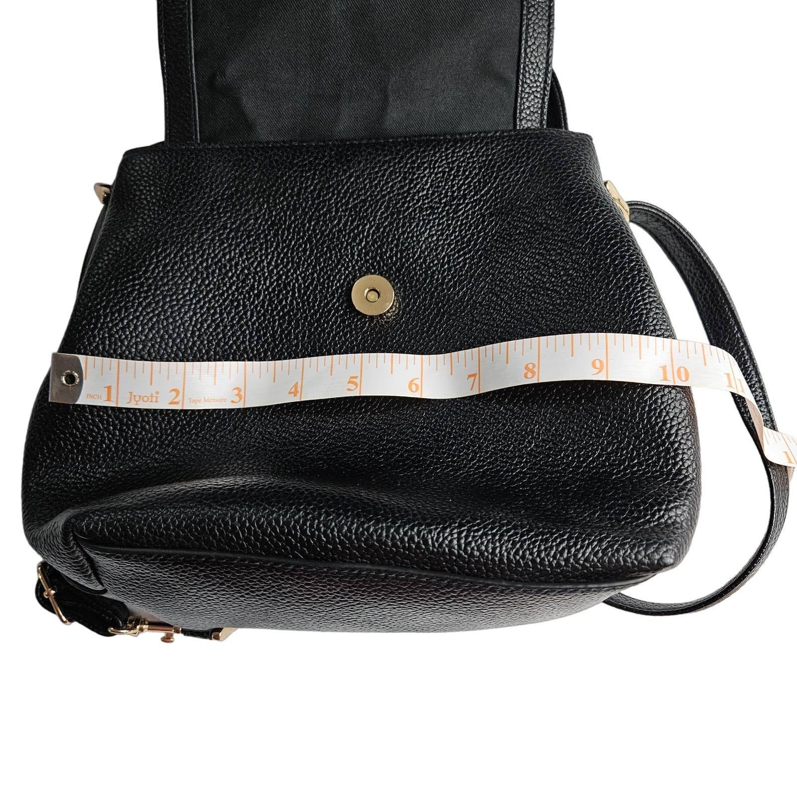 Other EUC A New Day Convertible Faux Leather Flap Closure Backpack Size ONE SIZE - 10 Thumbnail