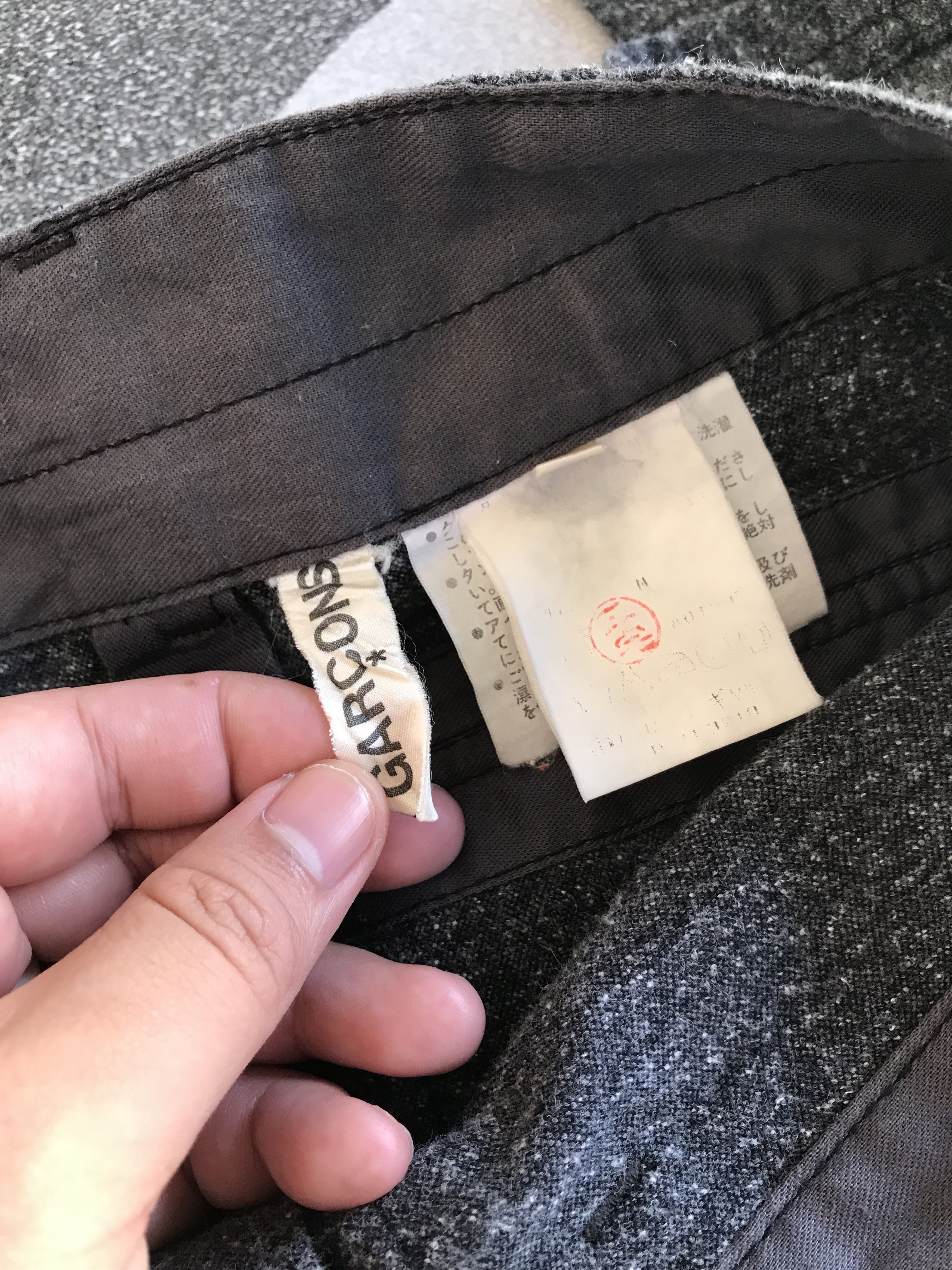 Comme des Garcons Homme × Comme des Garcons Homme Plus Comme Des Garcons Wool Fatigue Pants Size US 33 - 5 Thumbnail