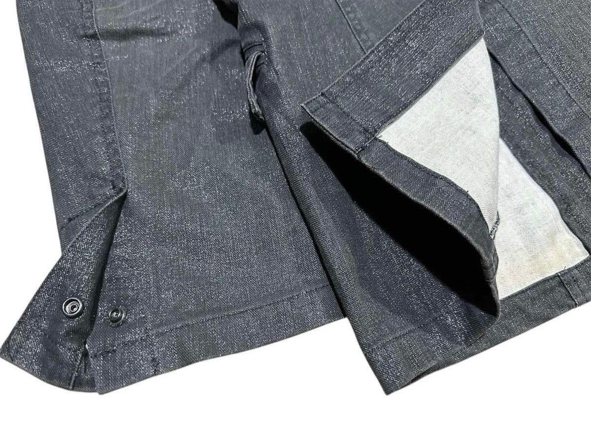 Schlussel 🔥Y2K Archived Schlussel Waxed Jacket Blazer Size US M / EU 48-50 / 2 - 12 Thumbnail