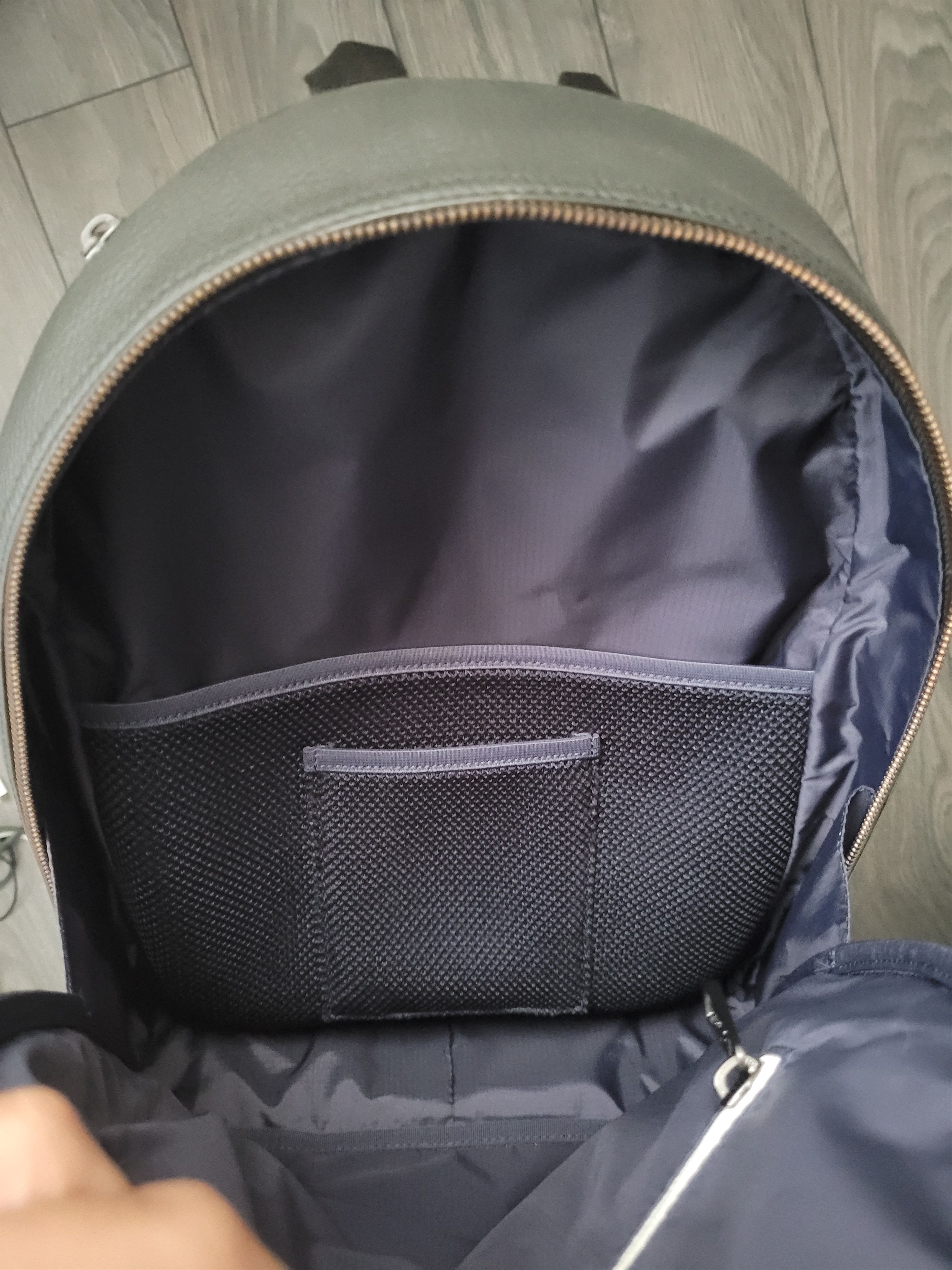 Lacoste Lacoste Real Leather Backpack Size ONE SIZE - 6 Thumbnail