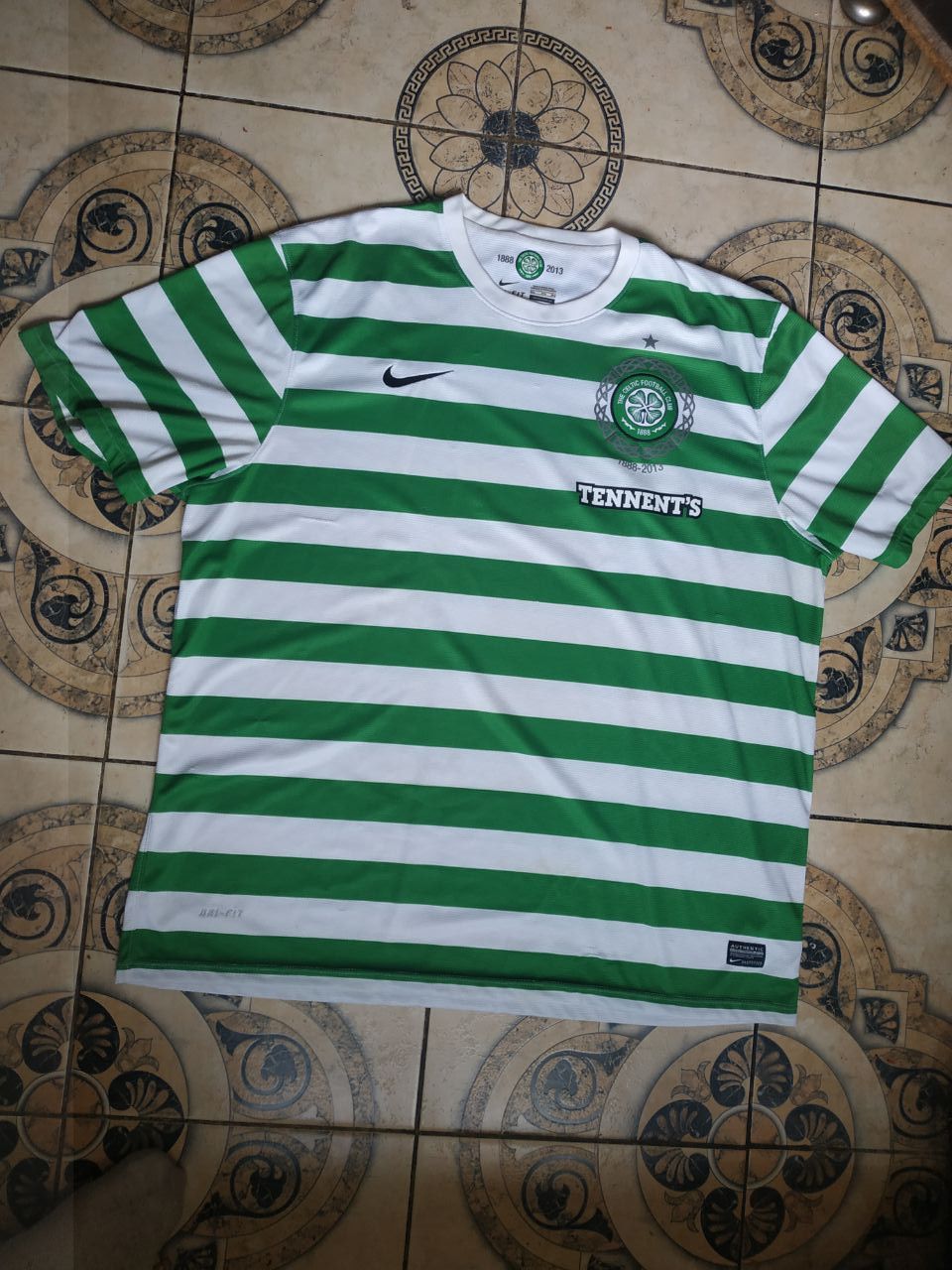 Nike Nike 2012 Celtic FC 125th Anniversary Home Jersey RARE 3XL Size US XXL / EU 58 / 5 - 1 Thumbnail