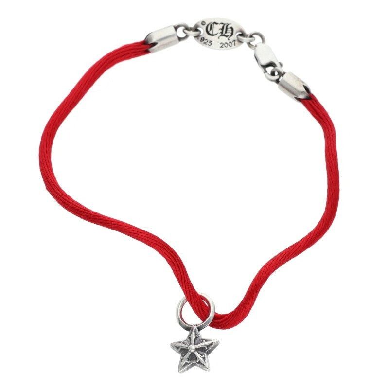 Chrome Hearts Chrome Hearts KZ Caset Star Stack Silk Bracelet