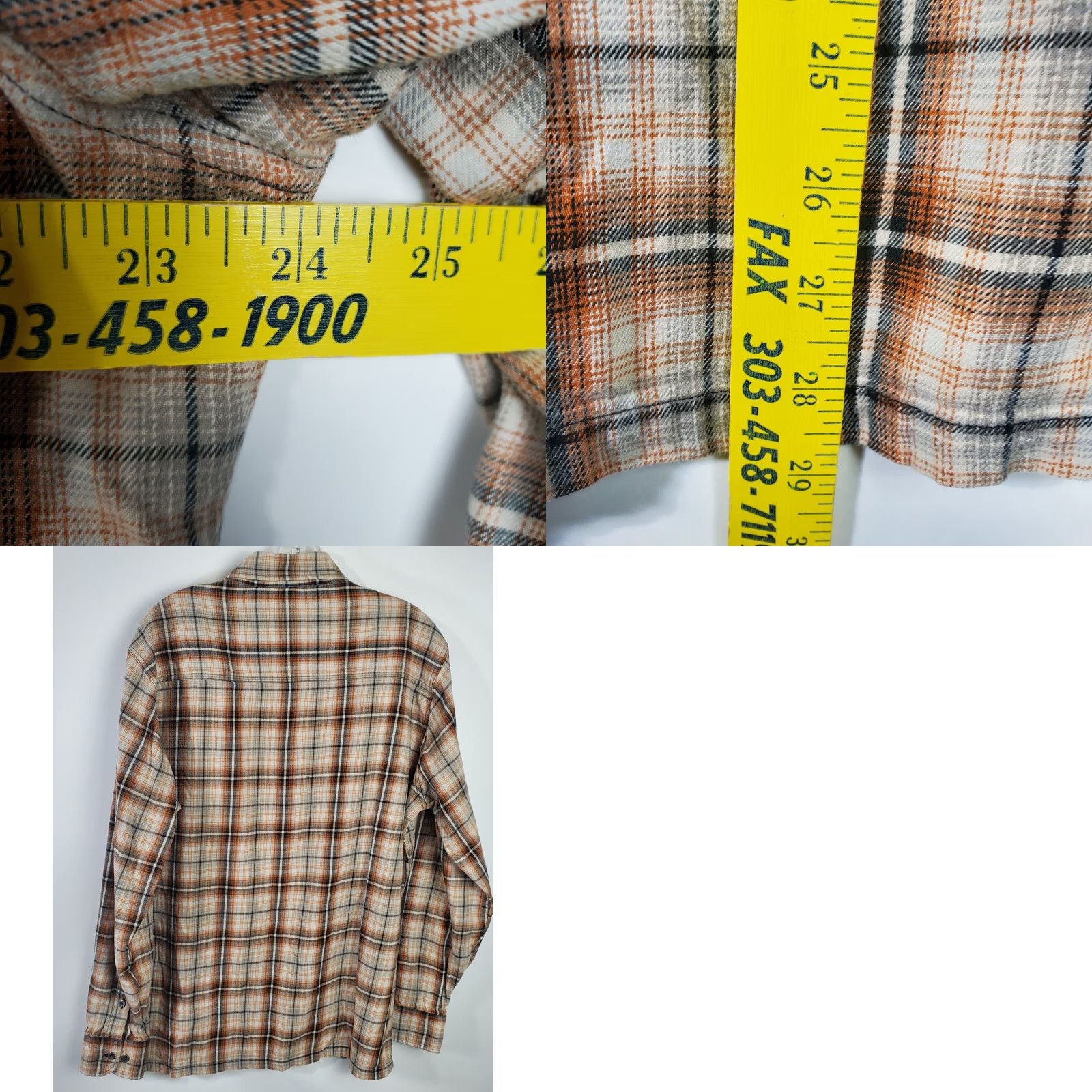 Vintage Kuhl Shirt Mens Large Brown Black Orange Plaid Long Sleeve Outdoors Hiking Casual Size US L / EU 52-54 / 3 - 9 Thumbnail