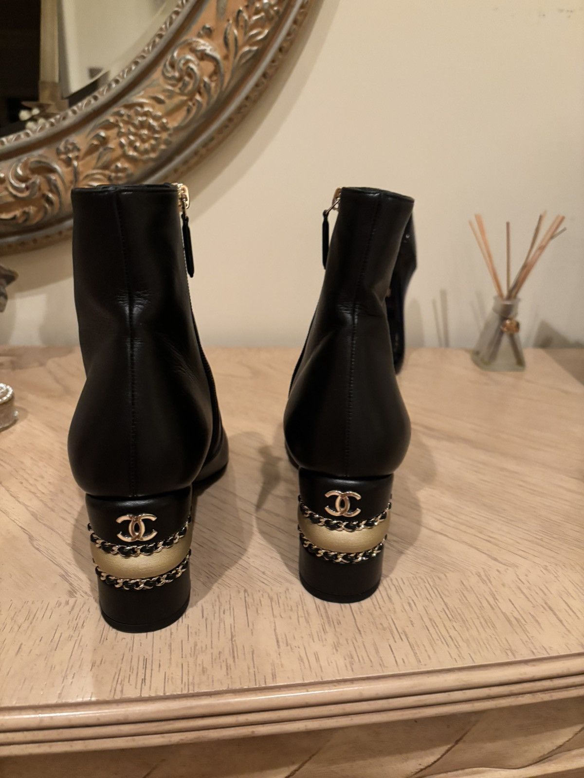 Chanel Chanel Ankle Boots Size US 8.5 / IT 38.5 - 3 Thumbnail