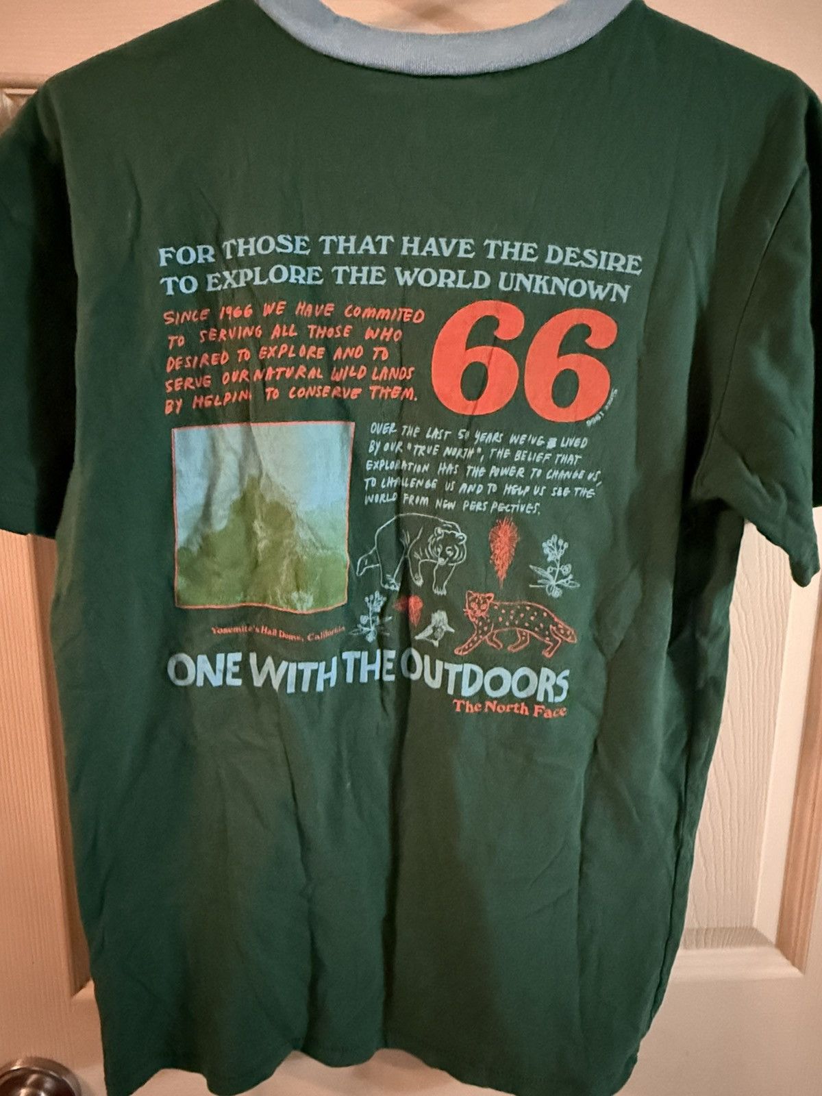 The North Face Men’s NorthFace T shirt Green and blue Size US S / EU 44-46 / 1 - 2 Thumbnail