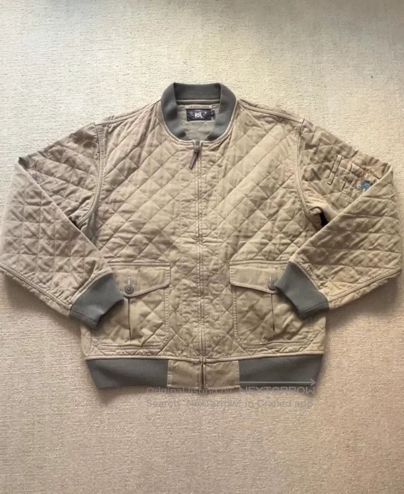 RRL Ralph Lauren Vintage Jacket with Dragon-Print Tank Top