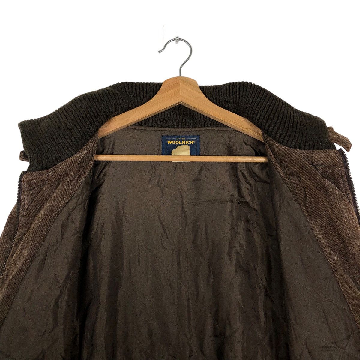 Woolrich Woolen Mills 🔥90’s VELVET BOMBER JACKET WOOLRICH WORKER Size US L / EU 52-54 / 3 - 11 Thumbnail