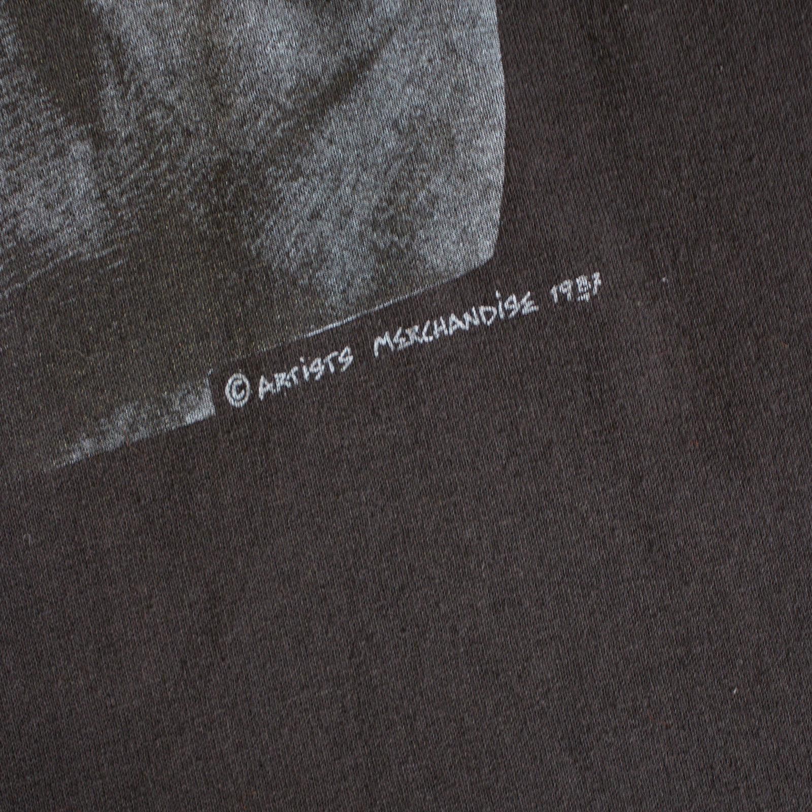 Vintage 1987 Johnny Rotten Happy? Tour Tee Size US L / EU 52-54 / 3 - 2 Thumbnail