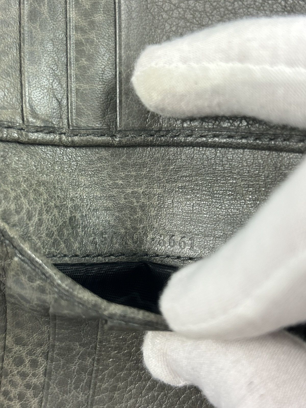 Gucci Gucci GG Monogram Leather Bifold Wallet Size ONE SIZE - 4 Thumbnail