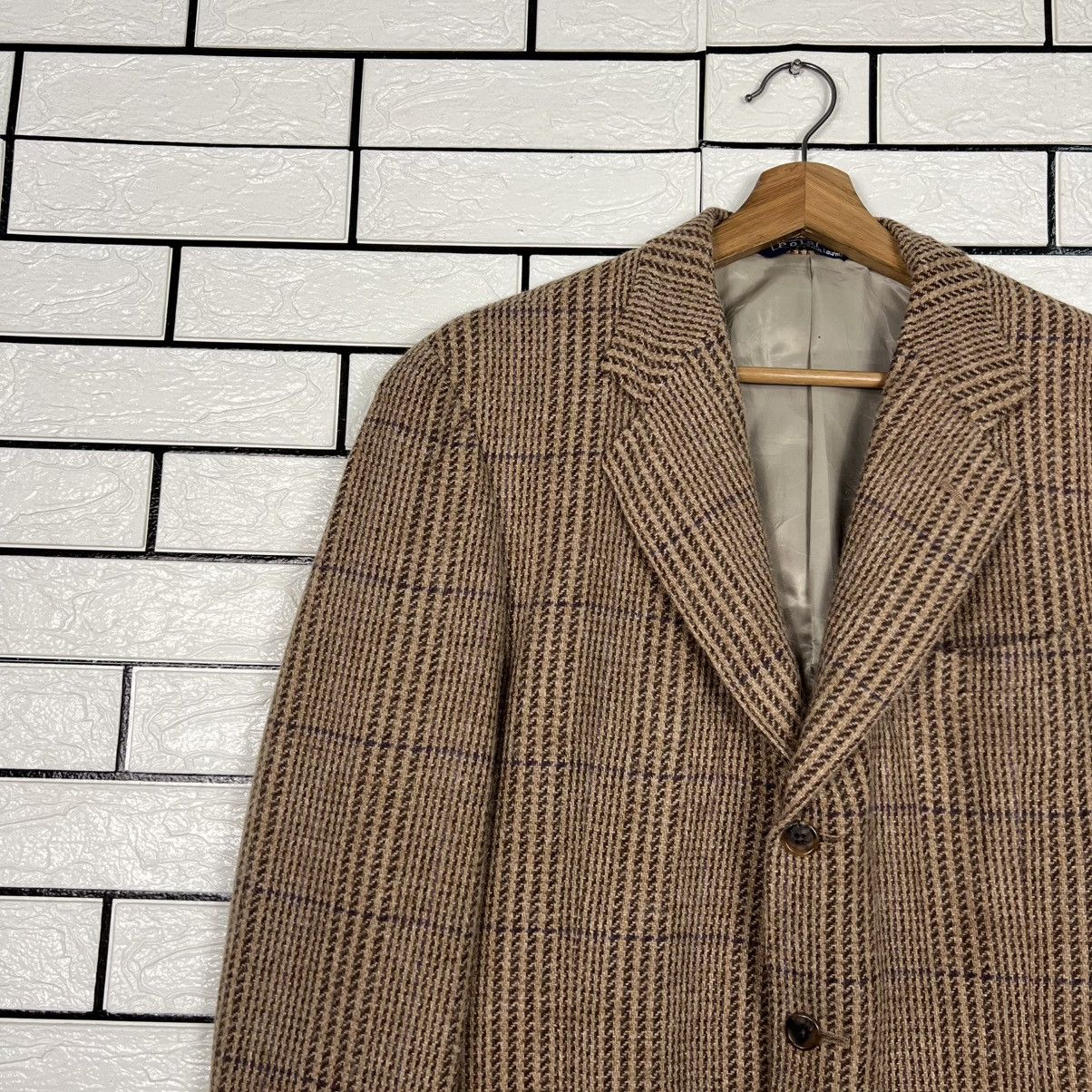 Polo Ralph Lauren Vintage POLO RALPH LAUREN Checked Wool Blazer #4127-C187 Size 42R - 3 Thumbnail