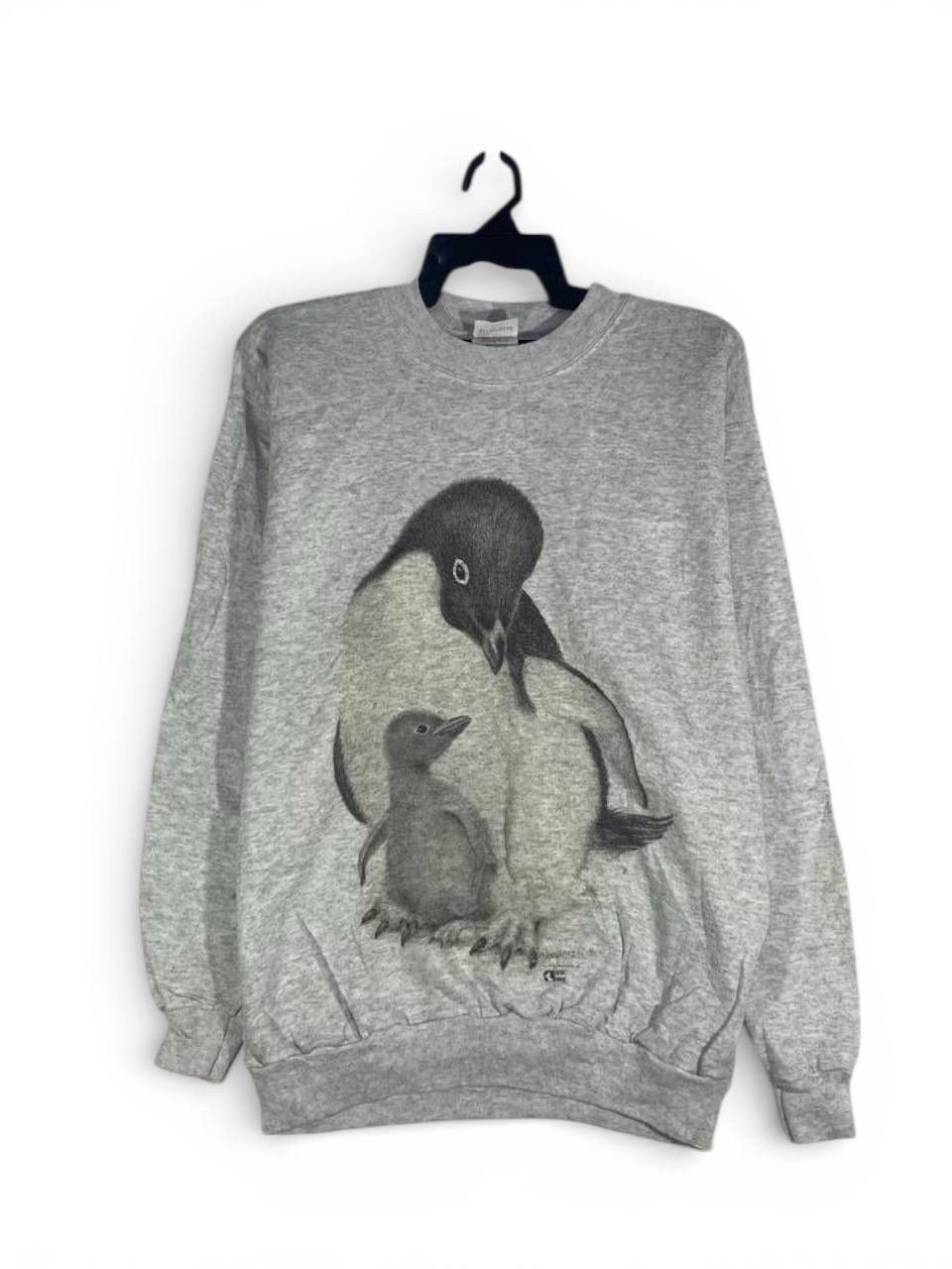 Other Vintage 90s penguins family animal habitat sweatshirt size M Size US M / EU 48-50 / 2 - 1 Thumbnail