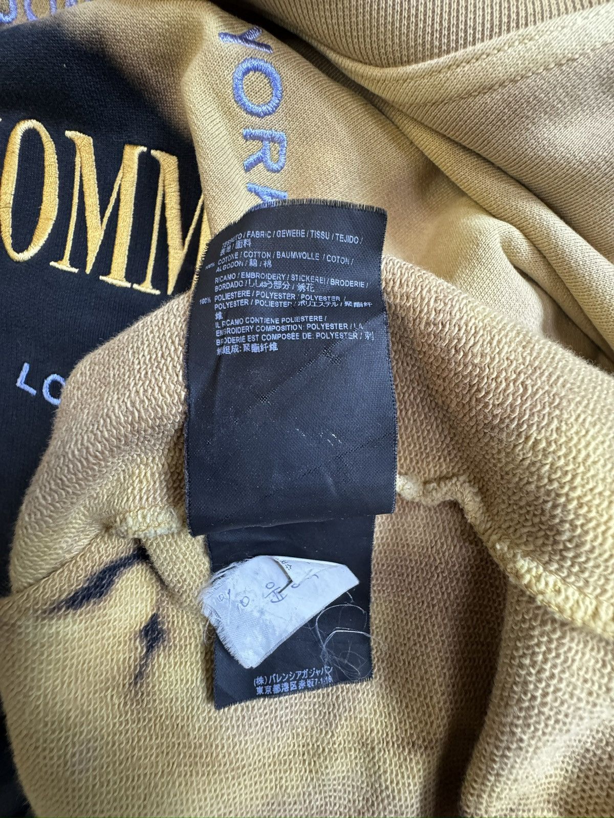 Balenciaga Balenciaga Homme Bleached Distressed Sweatshirt Size US S / EU 44-46 / 1 - 11 Thumbnail