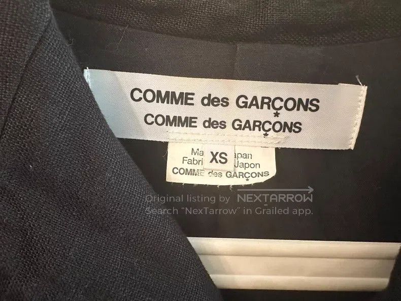 Comme des Garcons Comme Des Garcons Classic Collar Short Jacket, XS size Size XS / US 0-2 / IT 36-38 - 3 Thumbnail