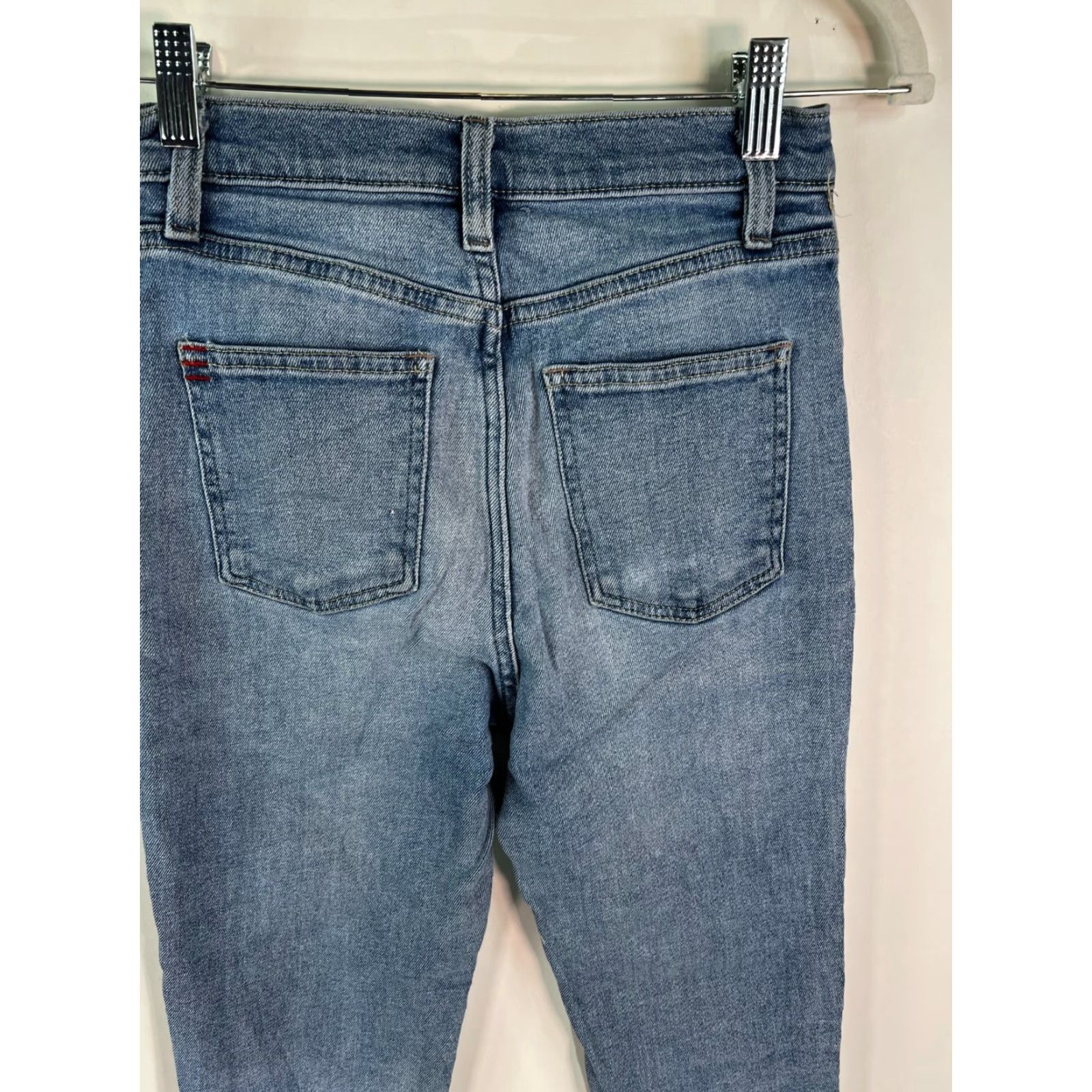 Urban Outfitters VINTAGE Urban Outfitters Womens BDG Chino Raw Hem Blue Denim Jeans 24X24 Size 42" / US 20 - 6 Thumbnail