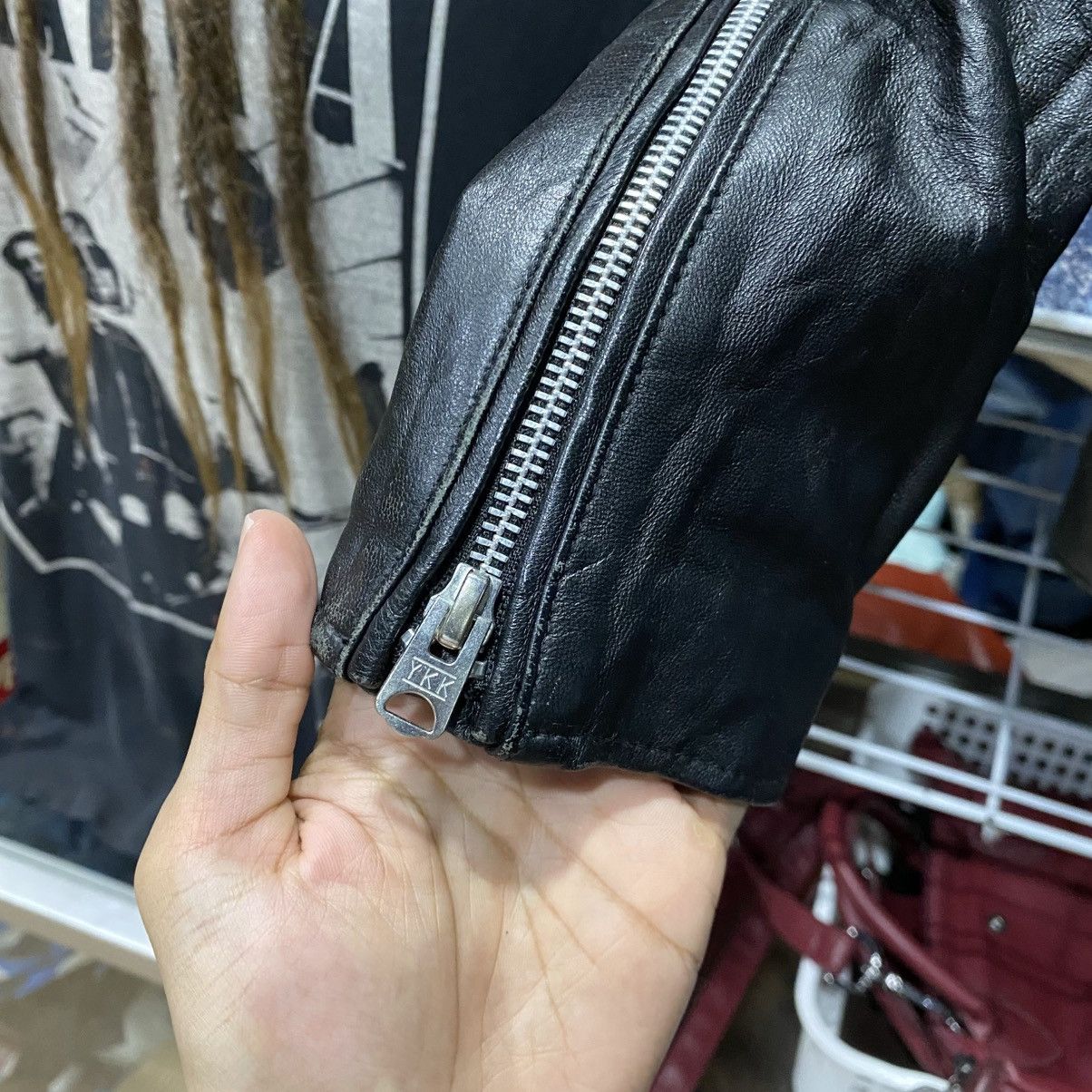 GOSTAR DE FUGA Fuga multi zipper rider leather jacket vkei style Size US S / EU 44-46 / 1 - 12 Thumbnail