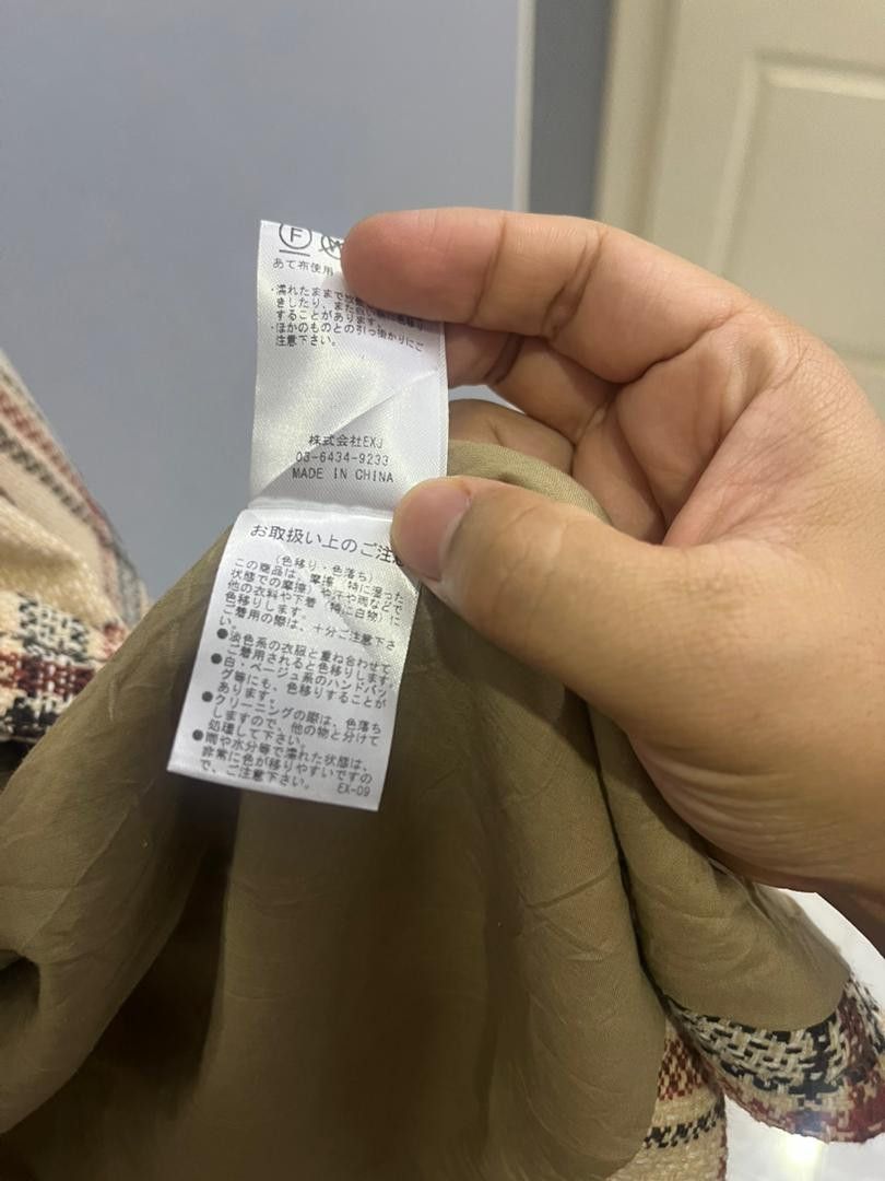 Japanese Brand Alexia Stam Plaid Jacket Deadstock w/ Retail Tag Size US XL / EU 56 / 4 - 11 Thumbnail